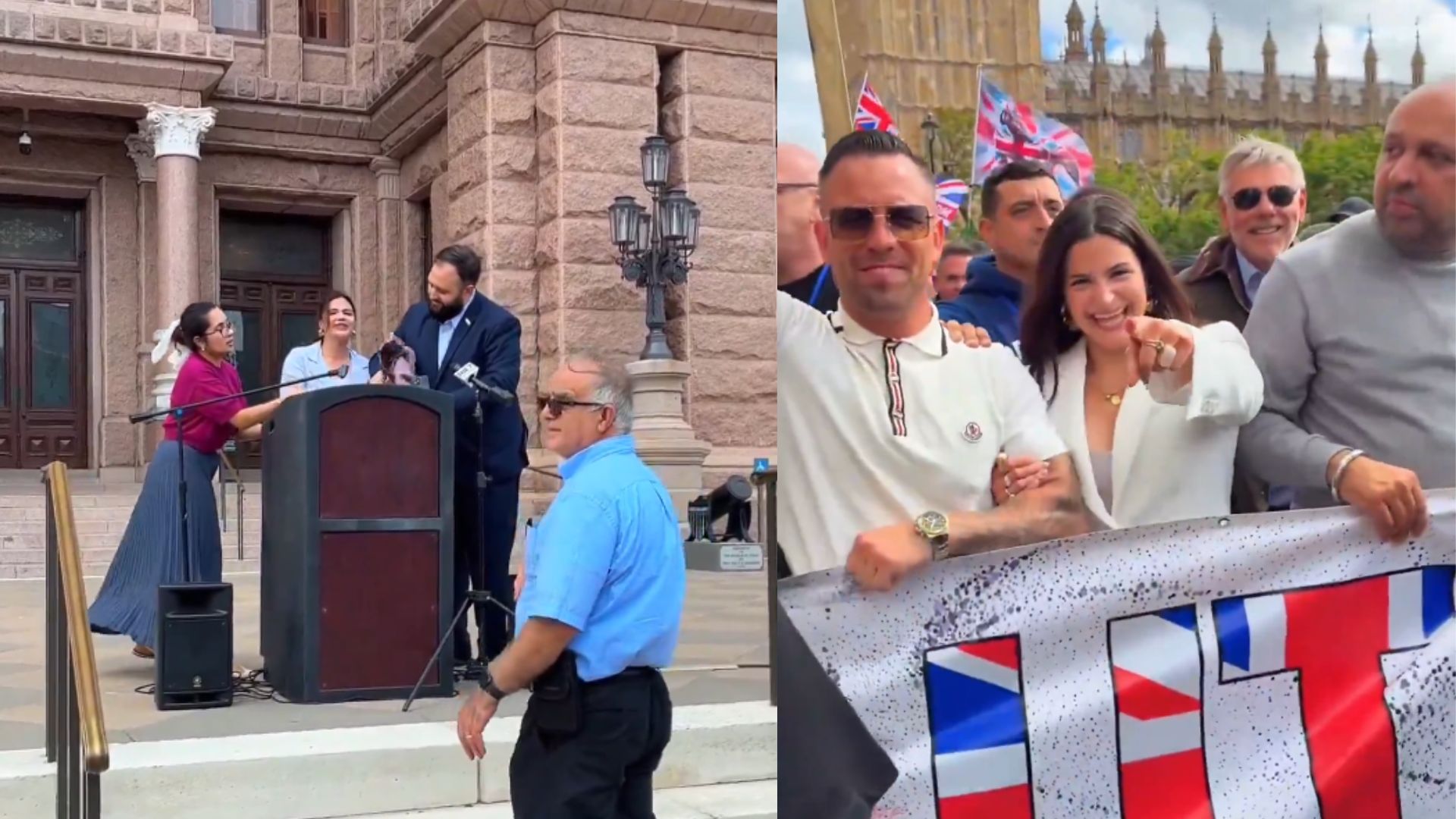 Valentina Gómez, influencer vetada del Reino Unido.