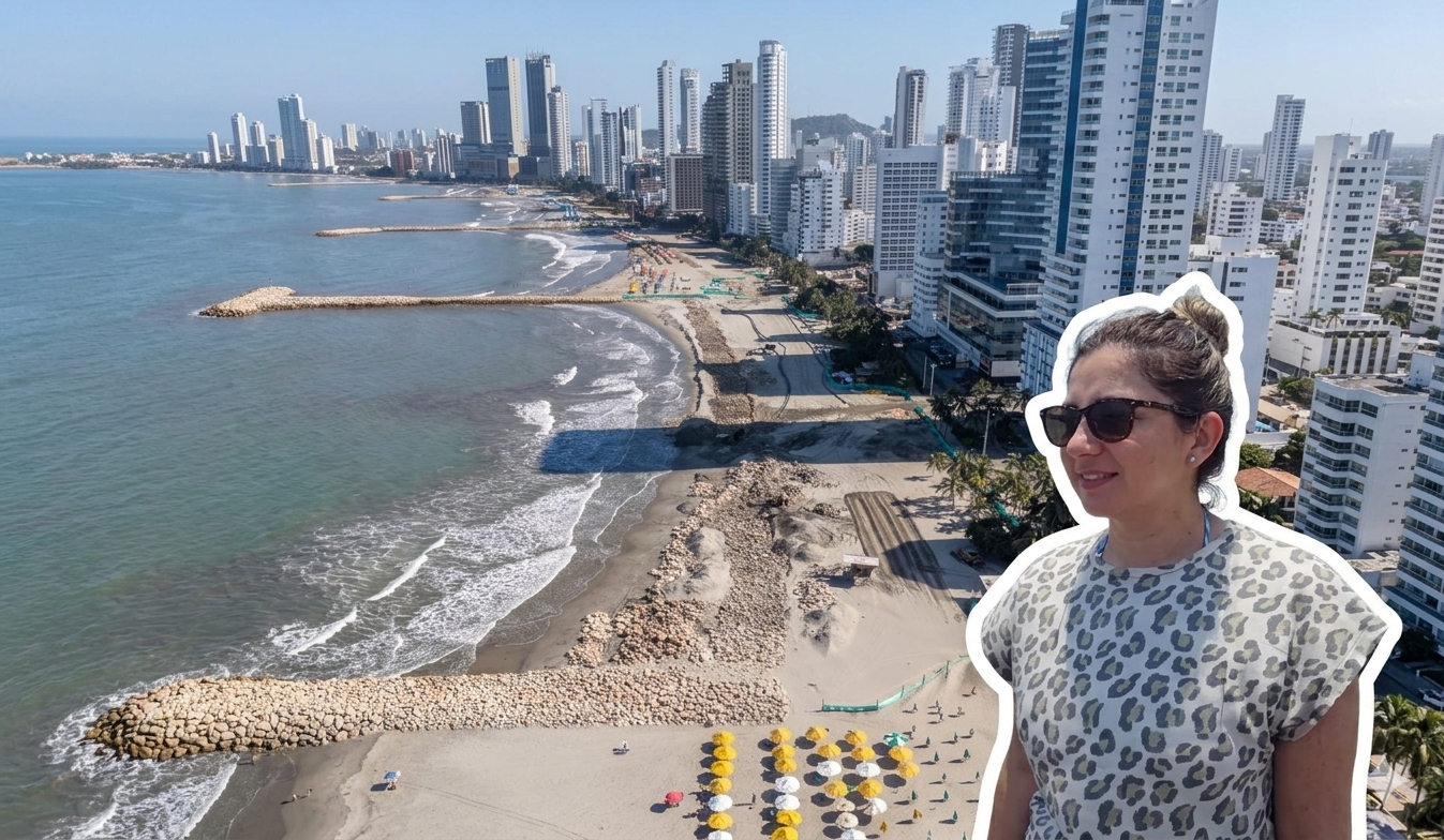 Turistas chilenos en Bocagrande
