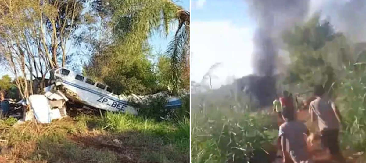 Accidente aéreo Paraguay.