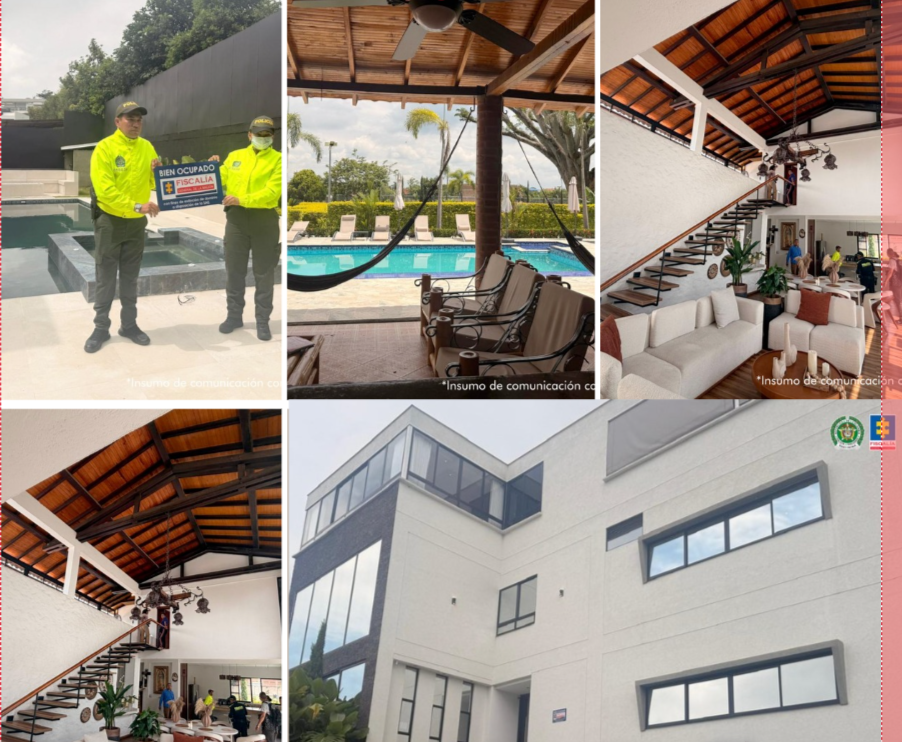 Lujosos bienes del 'cartel de Jalisco Nueva Generación' en el Valle y en Bogotá.