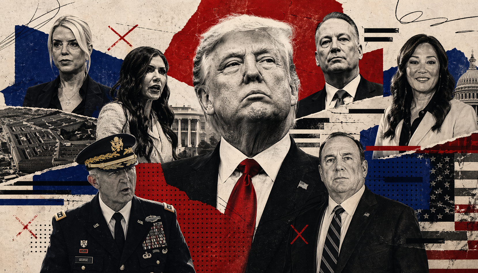 Una serie de destituciones y renuncias de alto perfil alrededor de Donald Trump ha reavivado señales de pugnas internas en el gobierno de Estados Unidos.