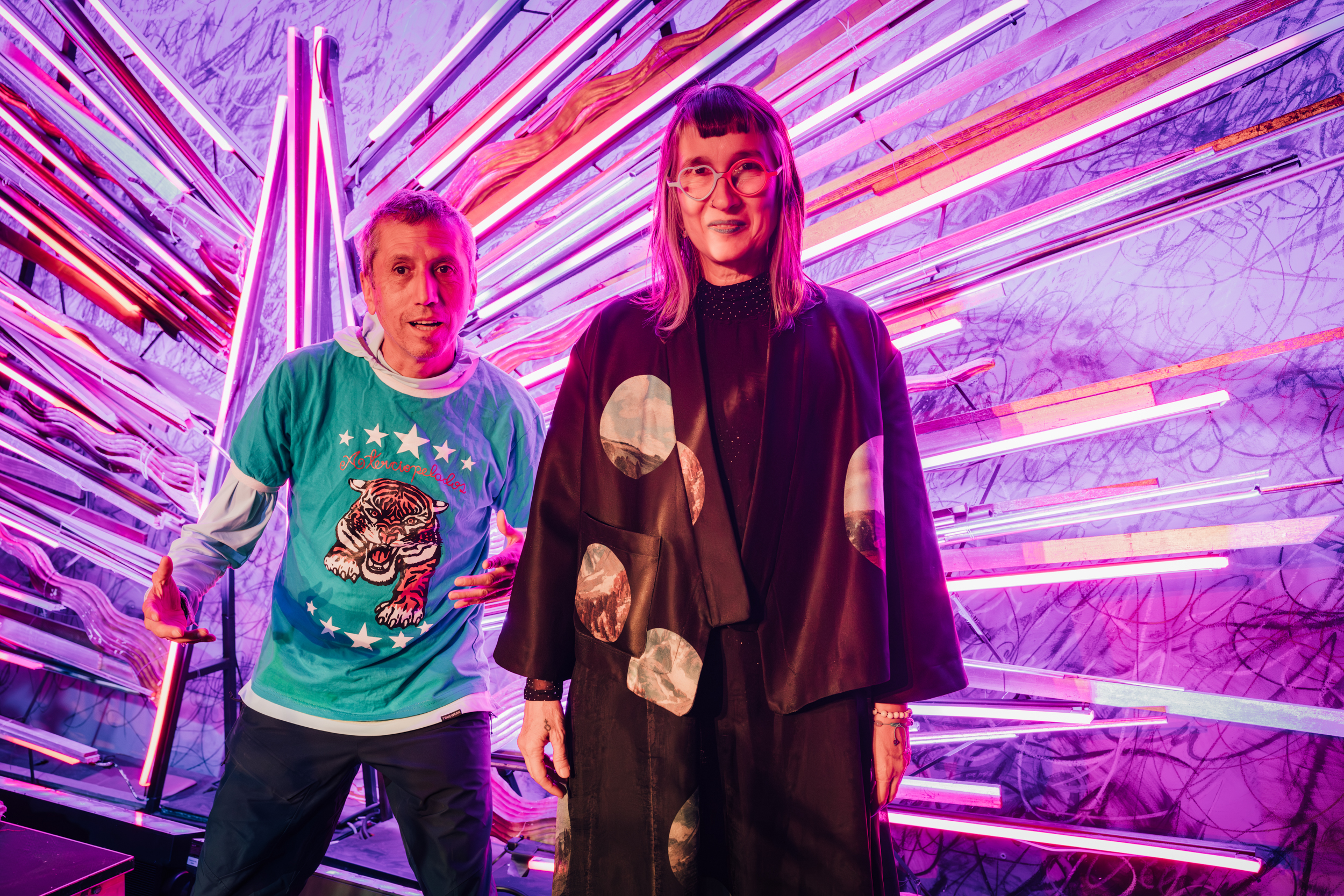 Los Aterciopelados se preparan para su primer Movistar Arena en Bogotá. Andrea Echeverri y Héctor Buitrago hablan del concierto que están organizando en el icónico escenario de Bogotá para conmemorar los 30 años de 'La pipa de la paz'.