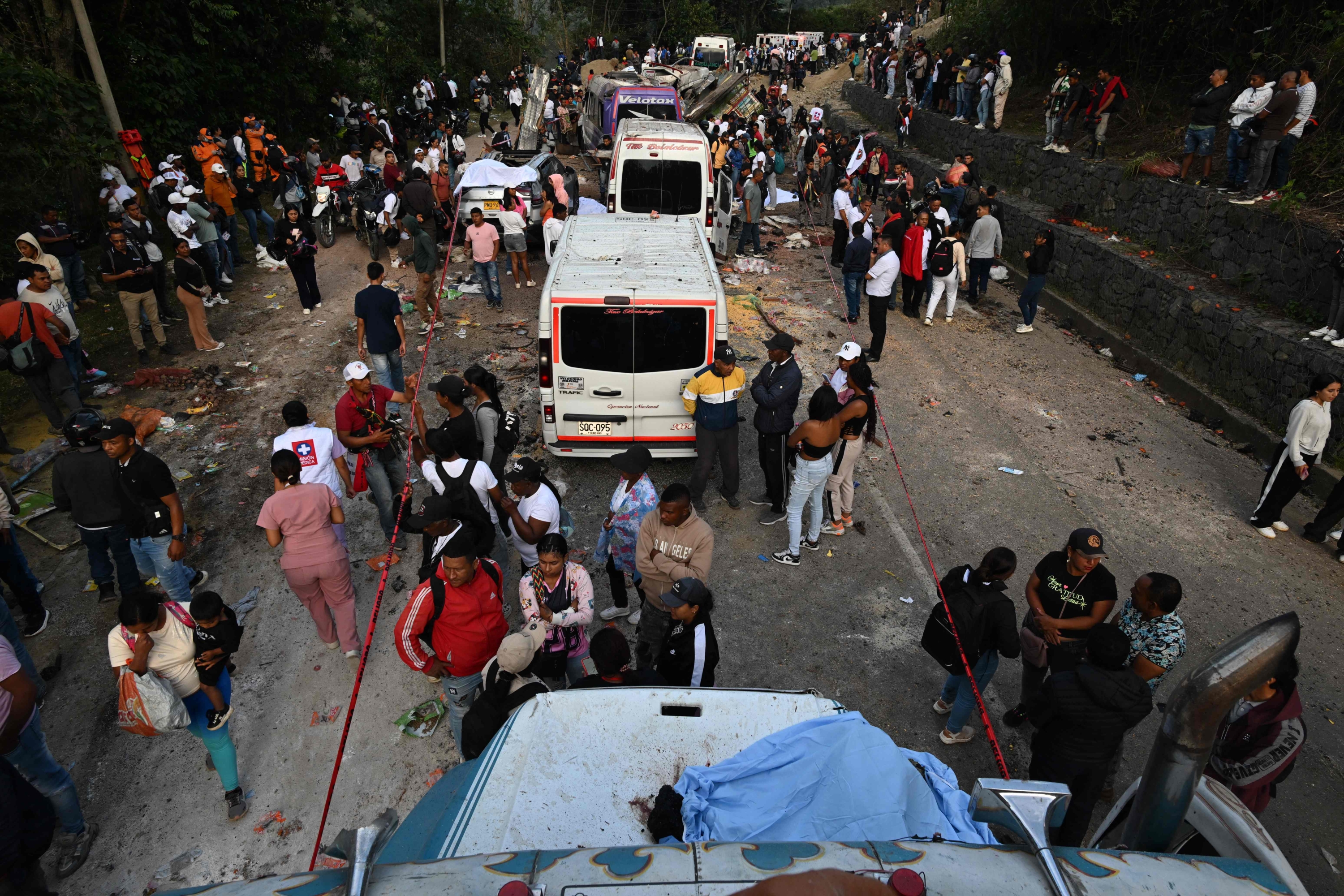 Ataque terrorista en Cajibío dejó 13 asesinados.