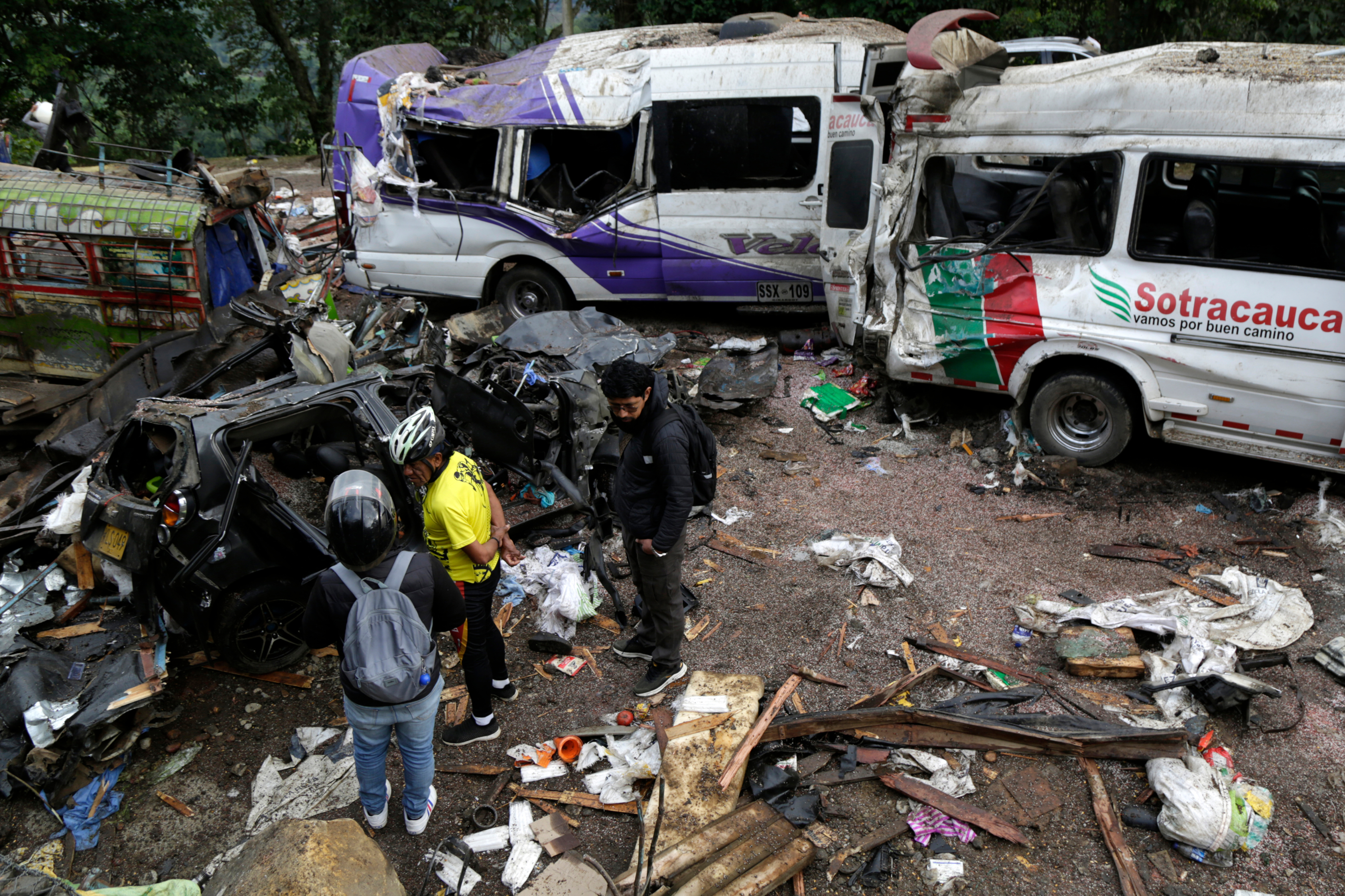 FARC'ın Cajibío, Cauca'daki terör saldırısı