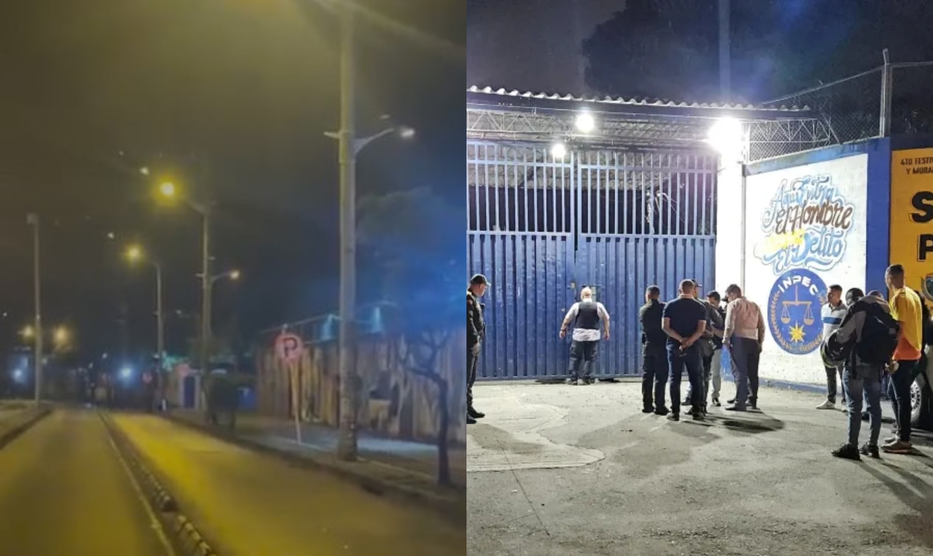 El artefacto explosivo fue ubicado en una de las paredes de la cárcel Villahermosa.