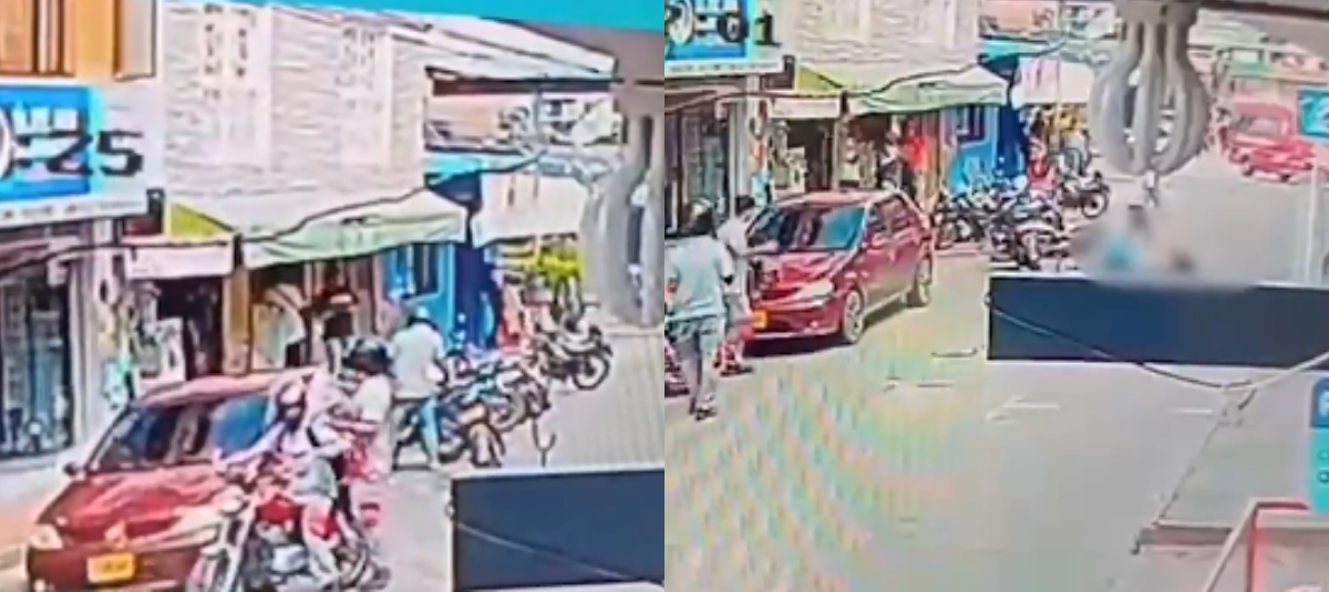 Videos de la balacera en La Mesa, Cundinamarca.