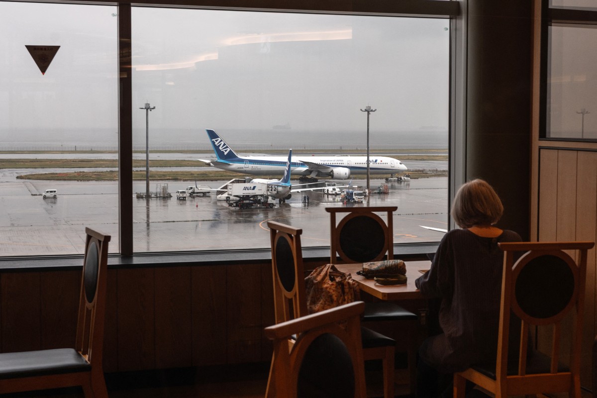 Un avión de pasajeros Boeing 787-10 de All Nippon Airways (ANA)