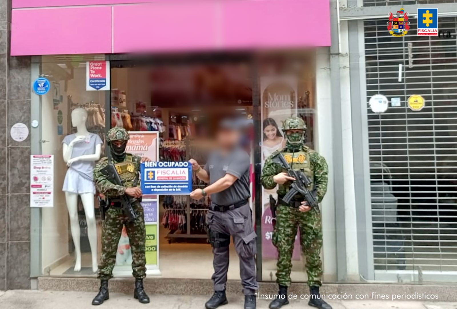 Fiscalía en allanamientos a Lili Pink.