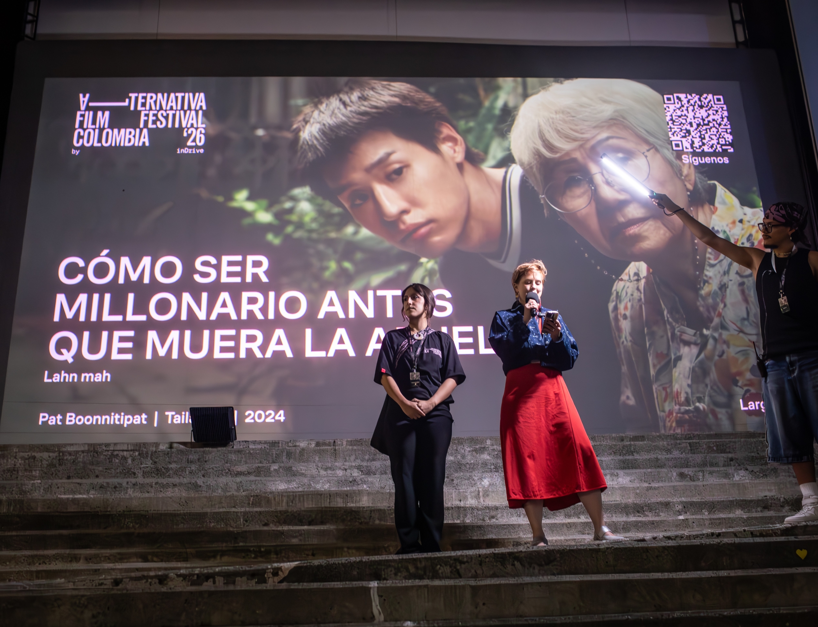 El festival contó con proyecciones en la 'Noche Extendida' del Museo de Arte Moderno de Medellín