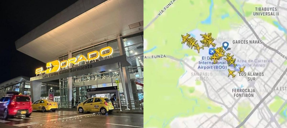 Aeropuerto Internacional El Dorado de Bogotá.