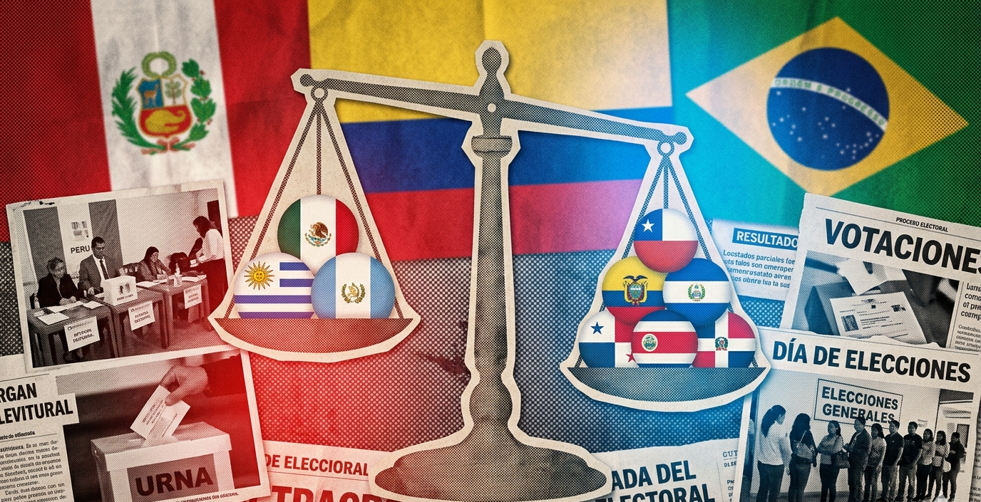 Collage elecciones América Latina