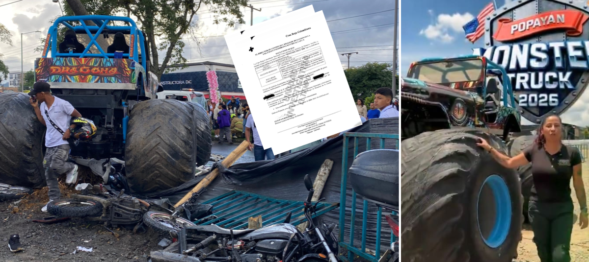 Sonia Segura, conductora del Monster Truck.