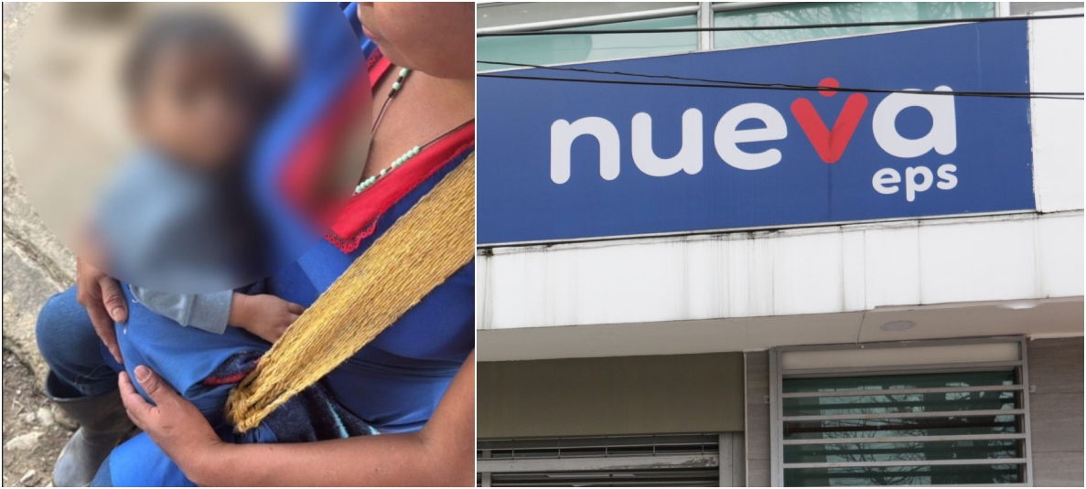 Bebé indígena murió víctima de negligencia de la Nueva EPS.