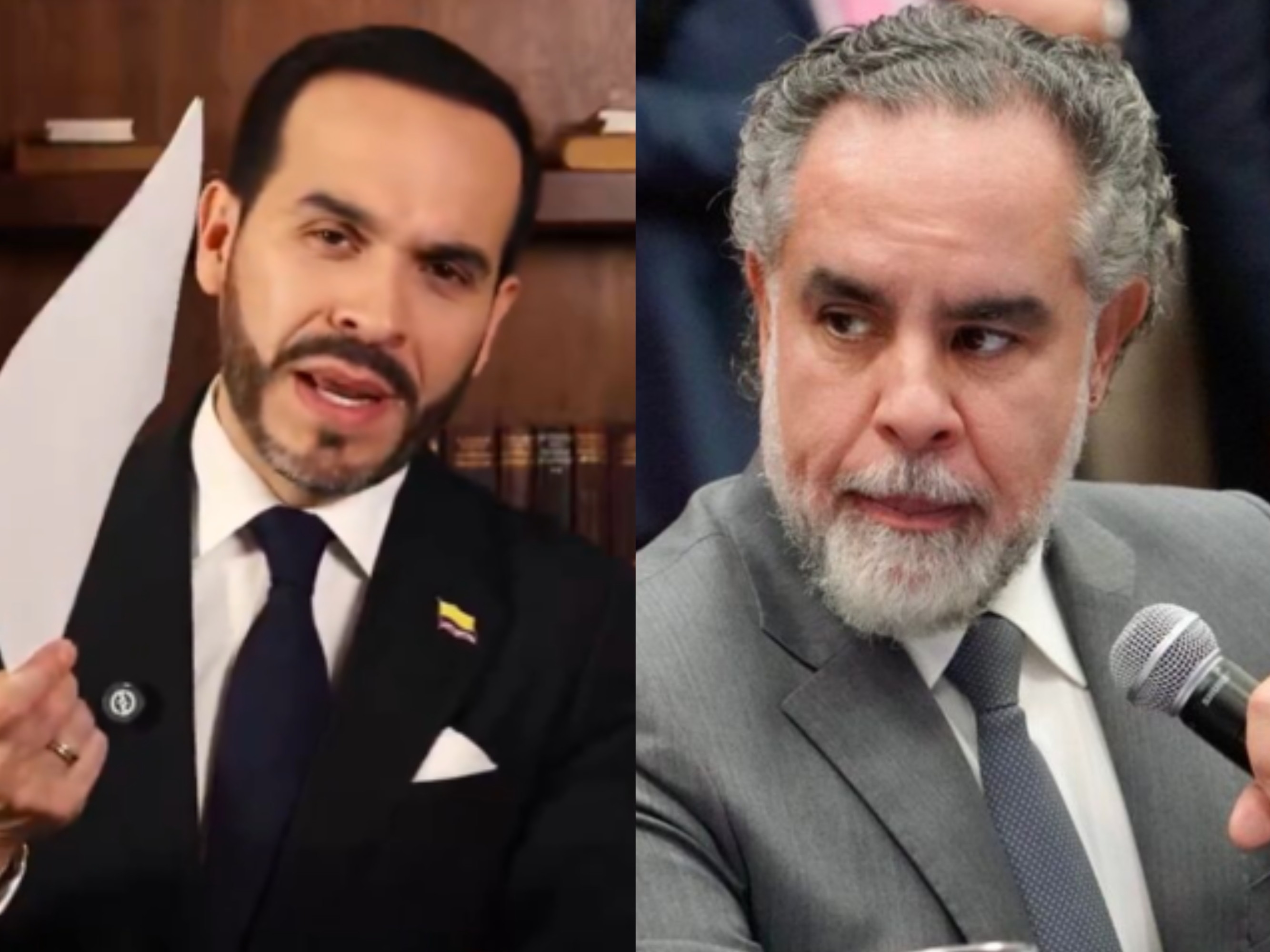 Abelardo de la Espriella y Armando Benedetti
