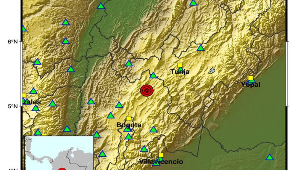 Cucunubá, Cundinamarca yakınlarında deprem