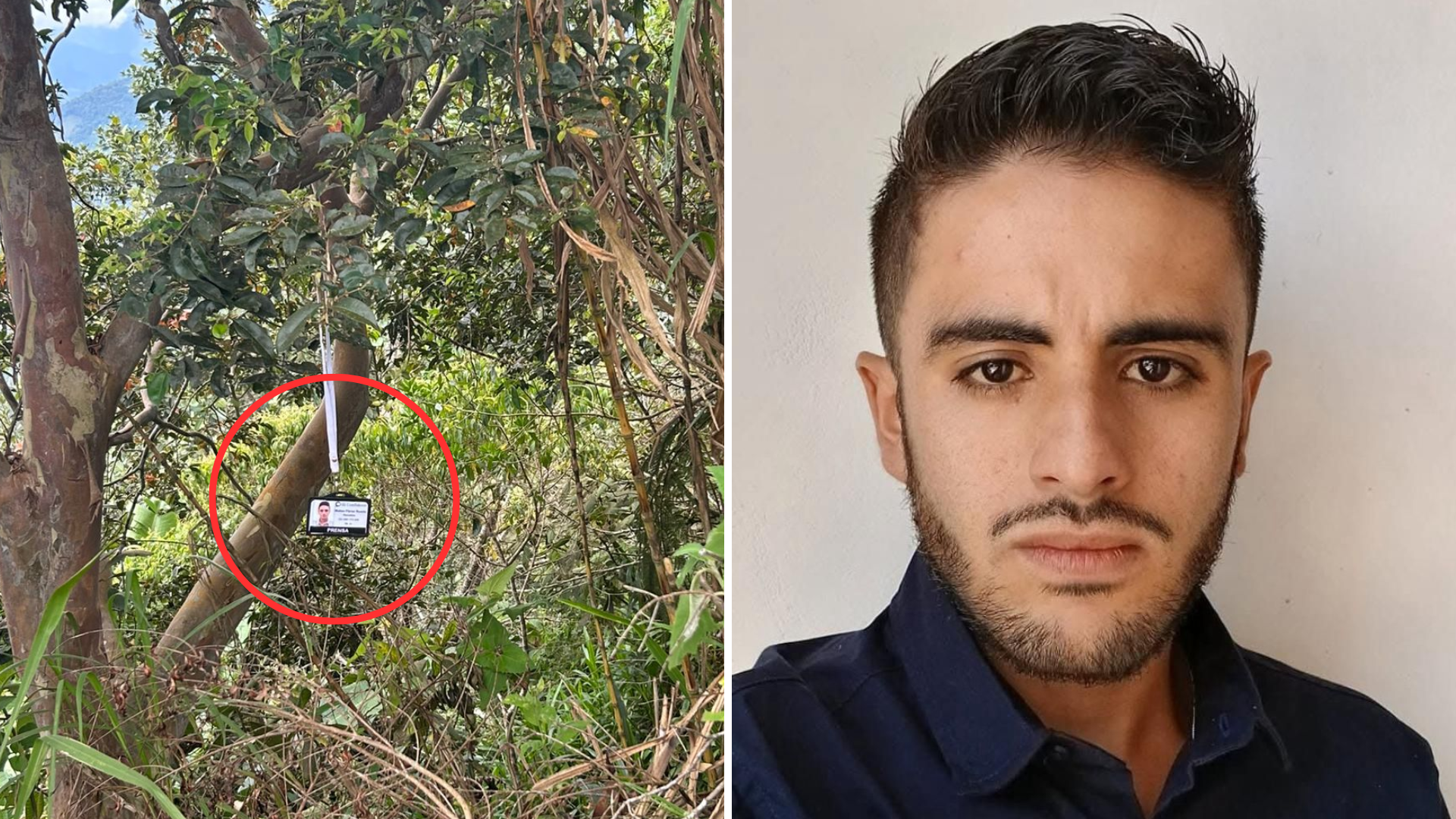 El carné de Mateo Pérez fue hallado en una vereda aledaña al lugar de su asesinato en Briceño.