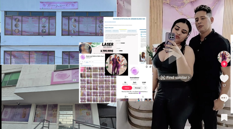 Yulixa Toloza'nın kaybolduğu estetik merkezi son iki yılda en az 42 kadın ve üç erkeği ameliyat etti