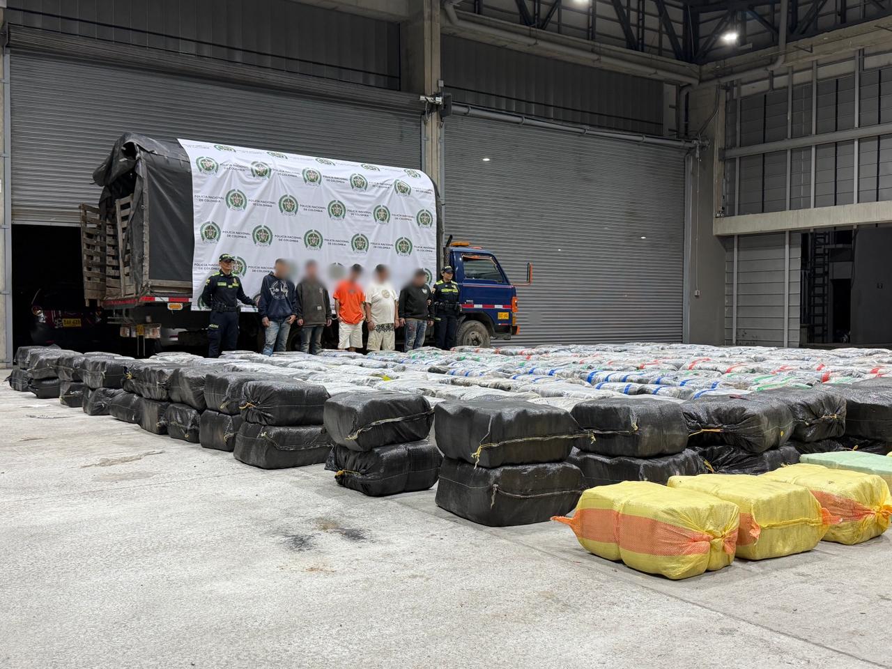 Cinco toneladas de marihuana, avaluadas en más de 5.000 millones de pesos, fueron incautadas en Belén.