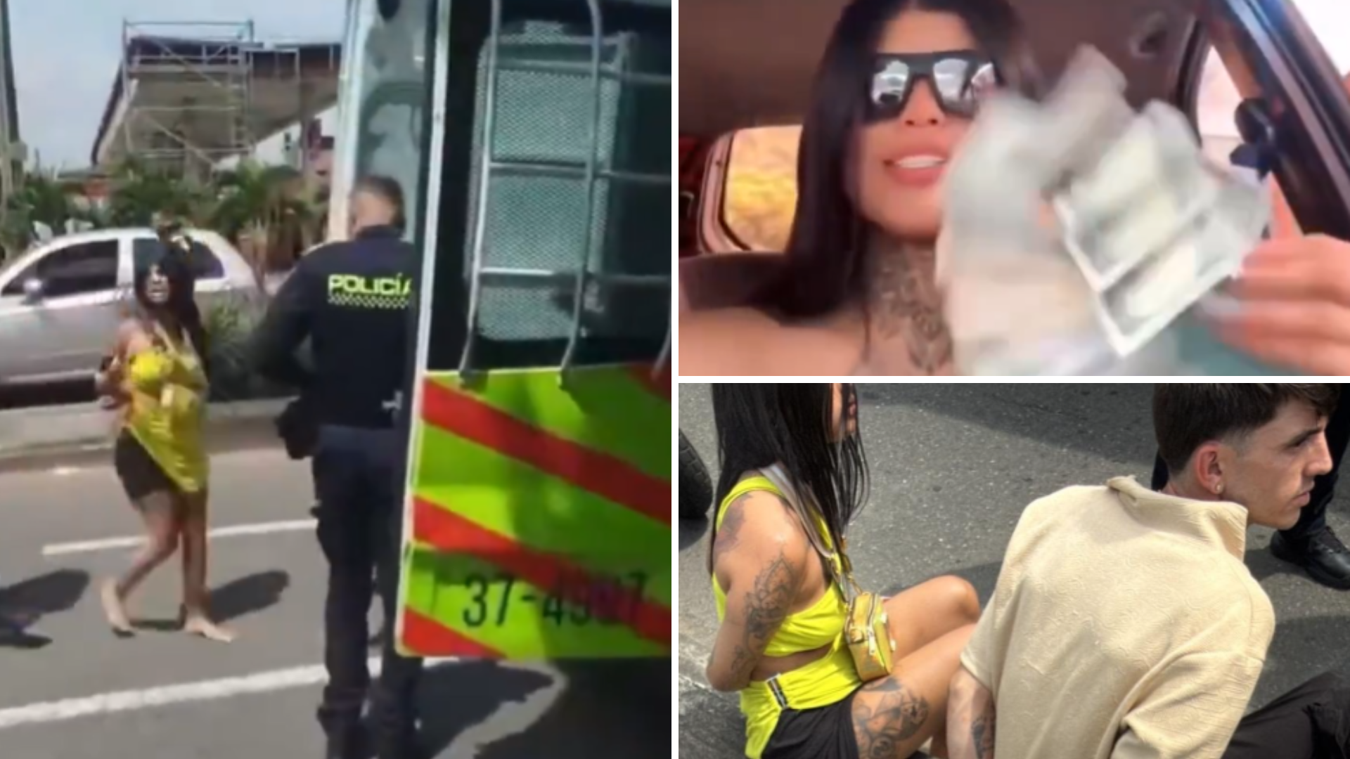 La influencer 'Valentina Mor' fue detenida en dos oportunidades en menos de 20 días por el hurto a un estadounidense. EL TIEMPO conoció detalles inéditos del caso y su judicialización.