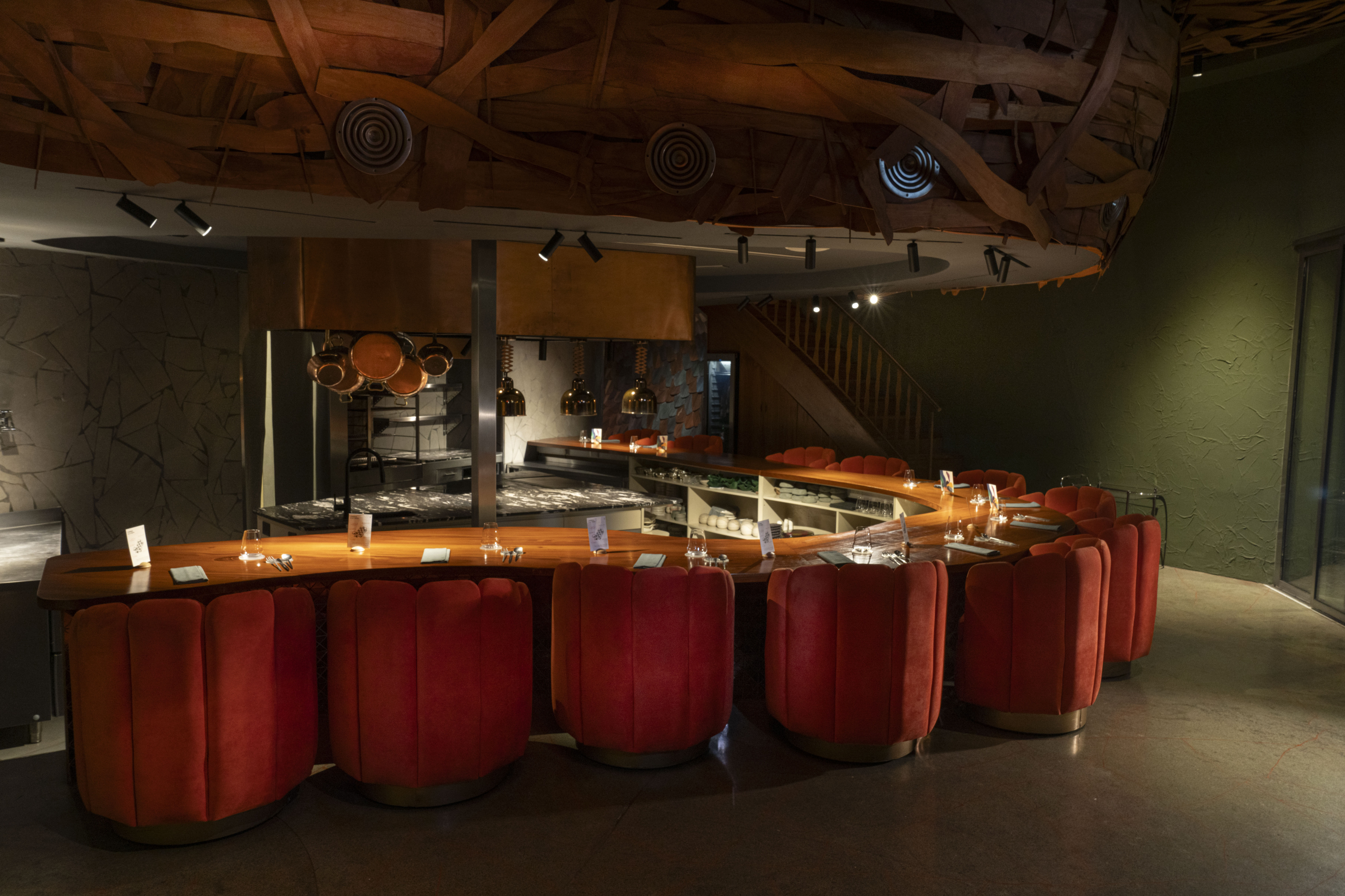 Este es el comedor de Trescha, el restaurante del chef Tomás Treschanski (27 años), y quien ya tiene una estrella Michelin. Foto: Cortesía Trescha.