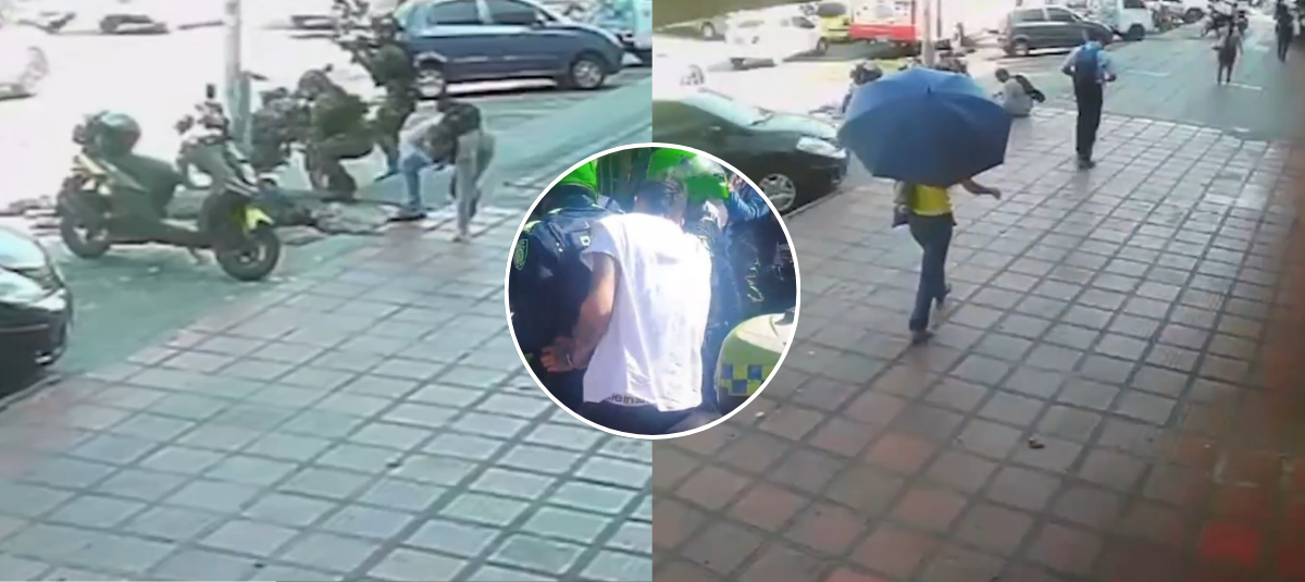 Video del momento exacto de la balacera en el norte de Barranquilla que dejó varios escoltas heridos y un muerto