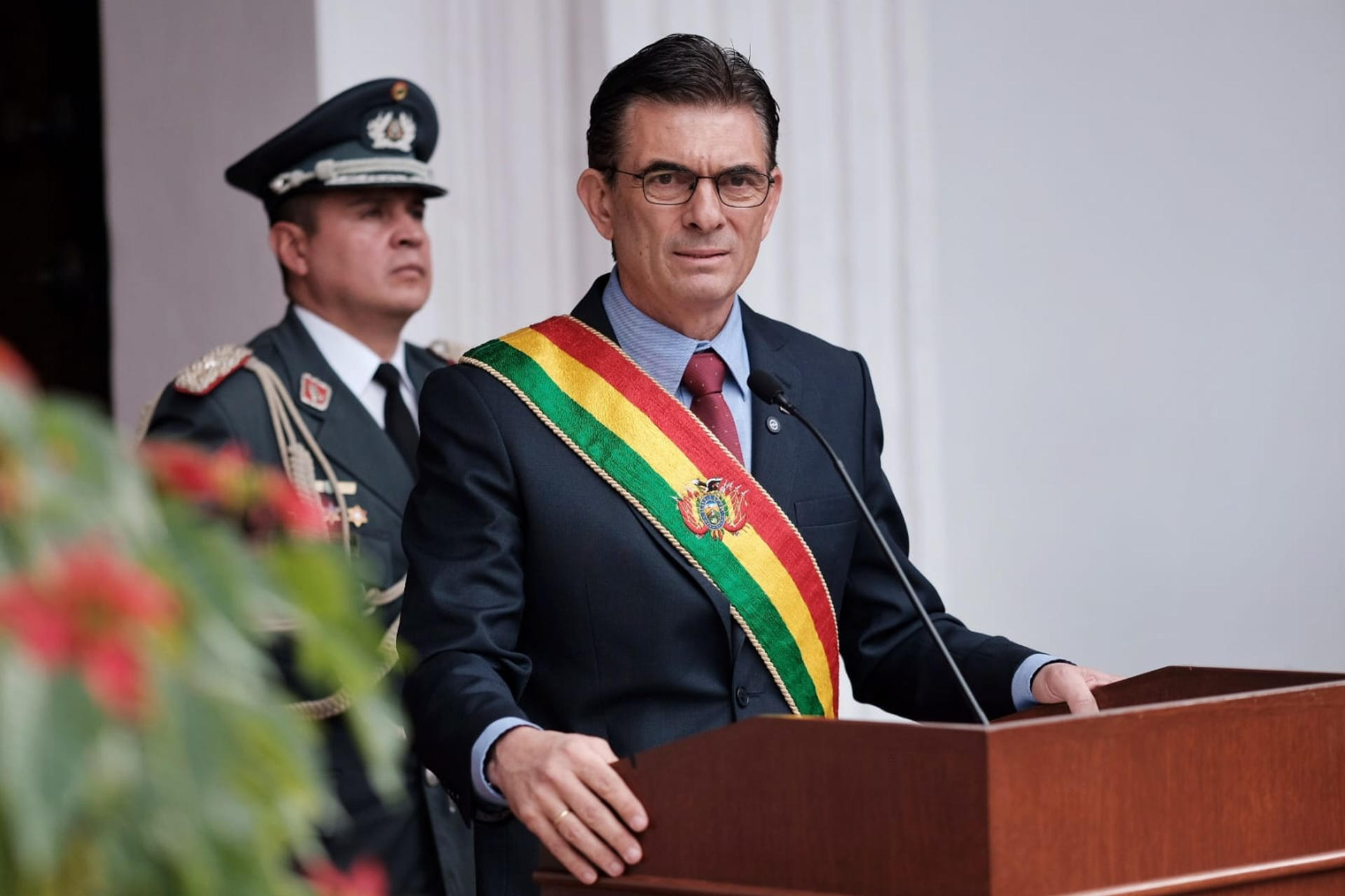 El presidente de Bolivia, Rodrigo Paz