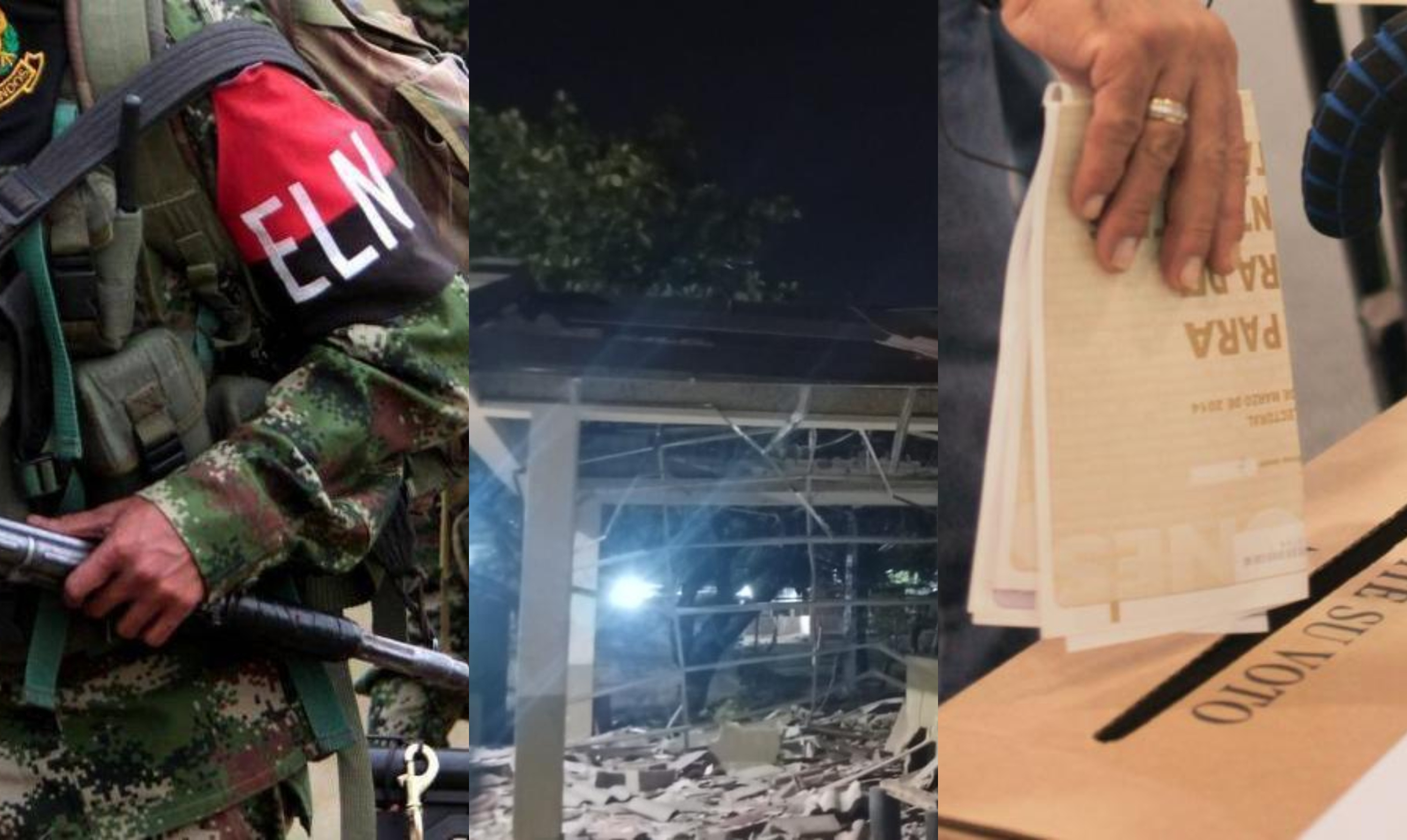 La Fuerza Pública culpó del atentado al Frente 6 de Diciembre del ELN.
