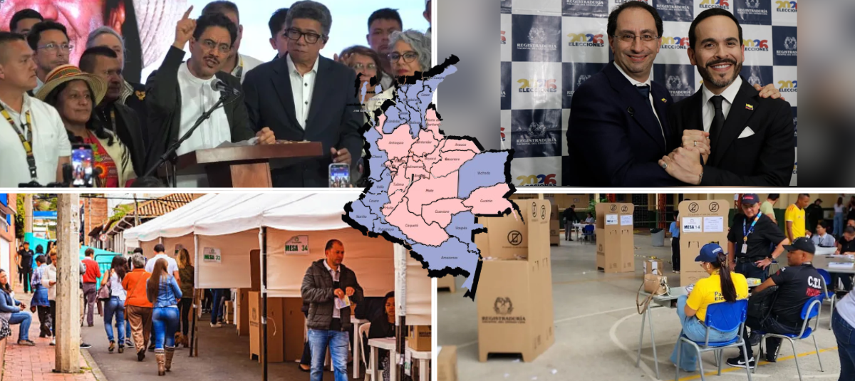 This is how Colombia voted in the first presidential round.