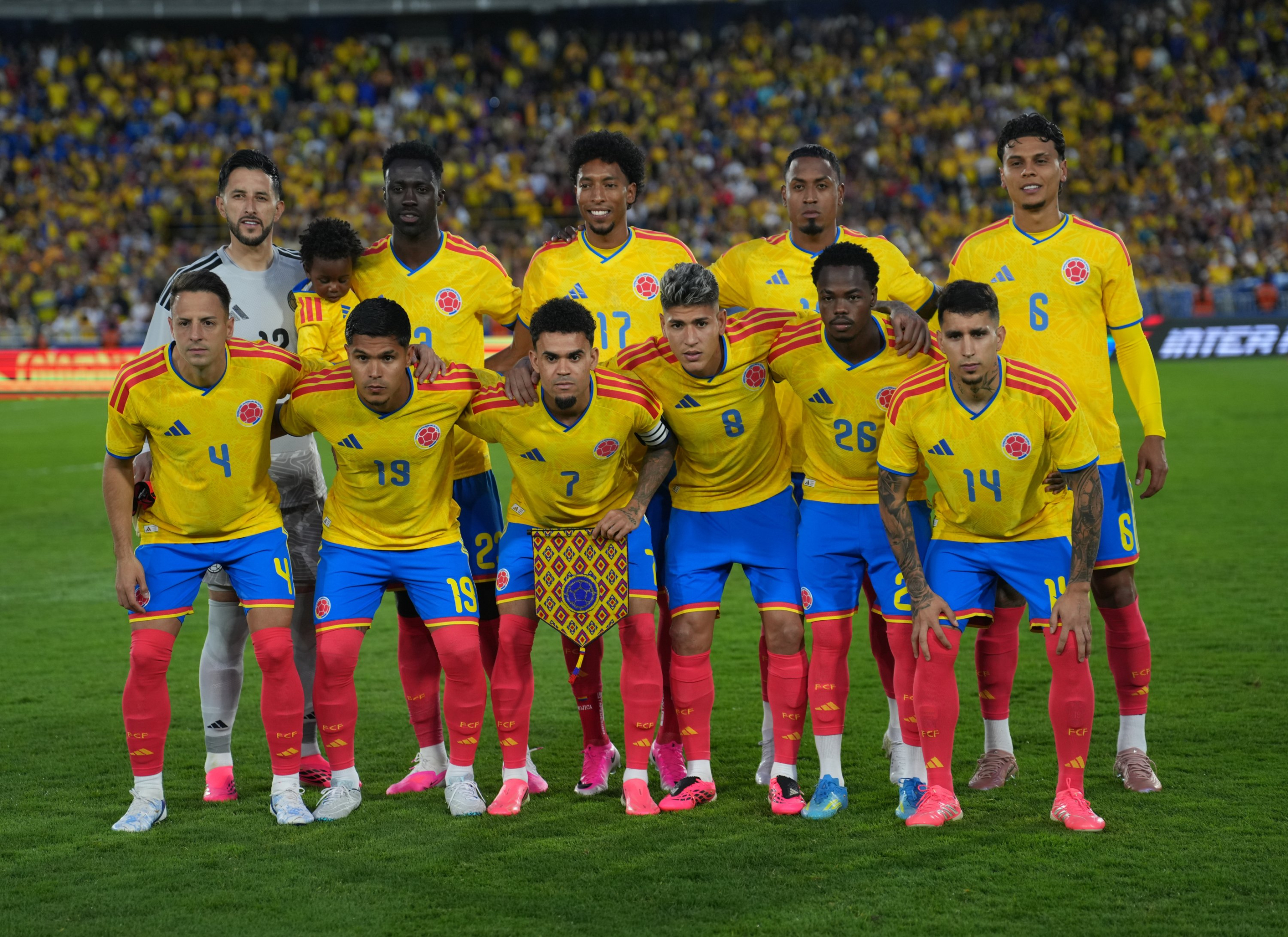 Colombia national team forms