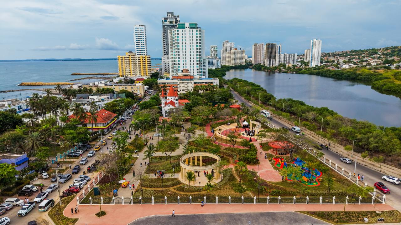 Inauguran el Parque Apolo en Cartagena.