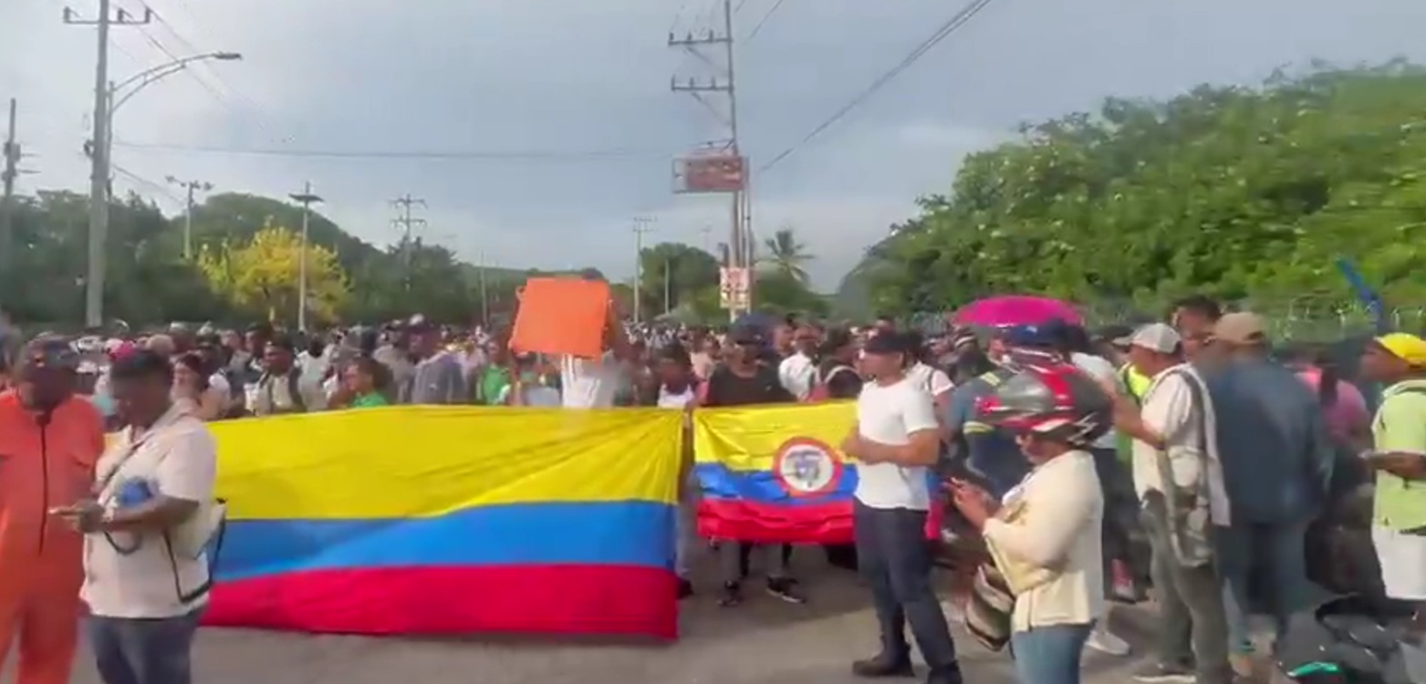 Bloqueos en Pasacaballos