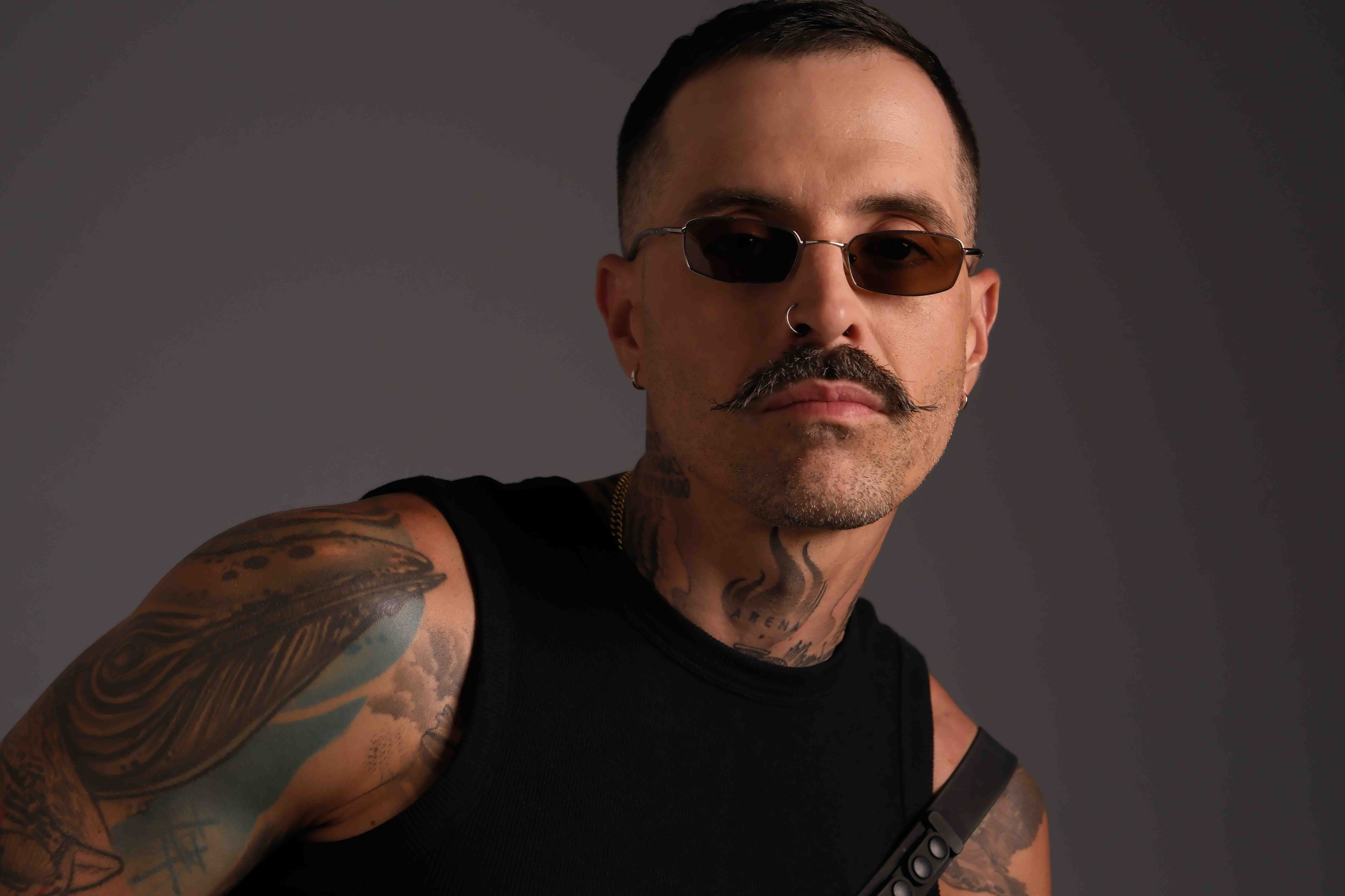 El cantante colombiano Mike Bahía.