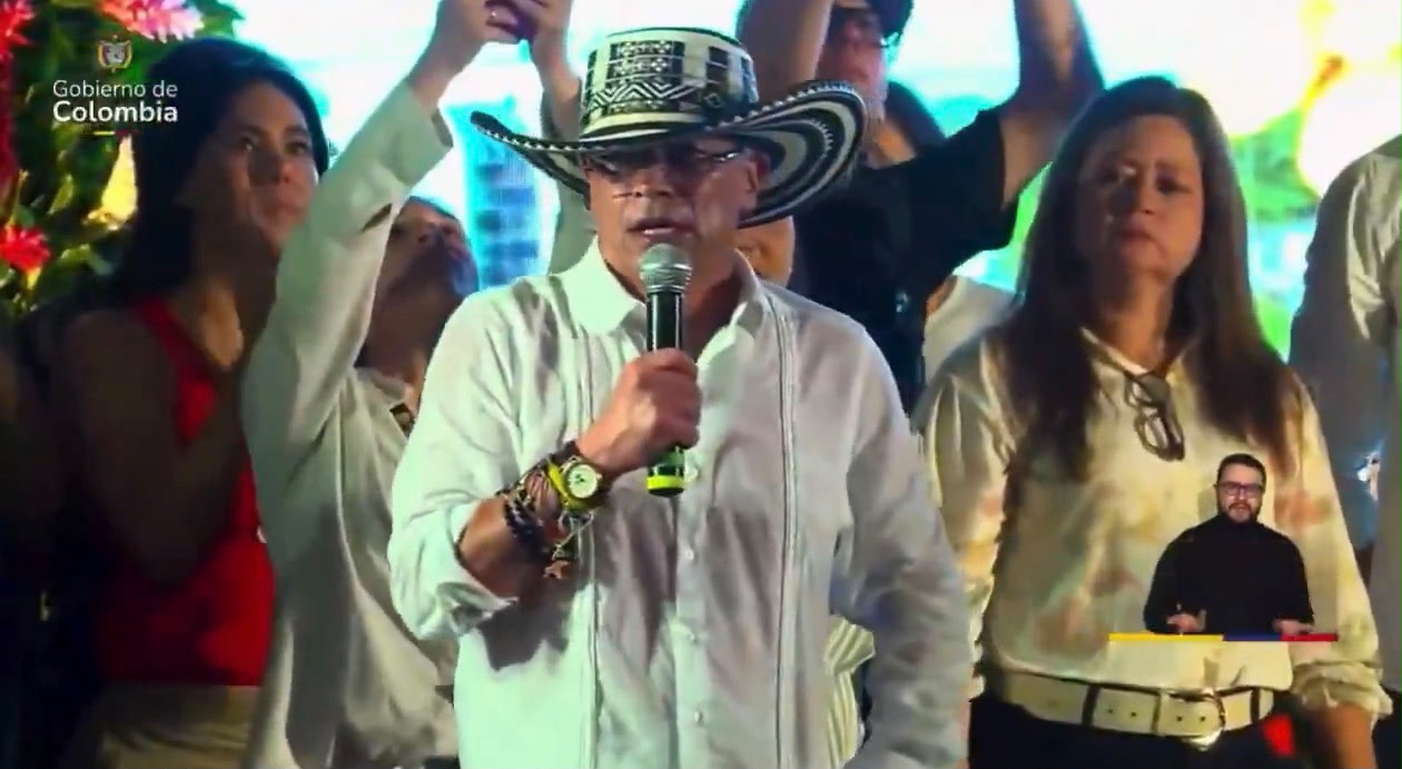 Gustavo Petro, presidente de Colombia
