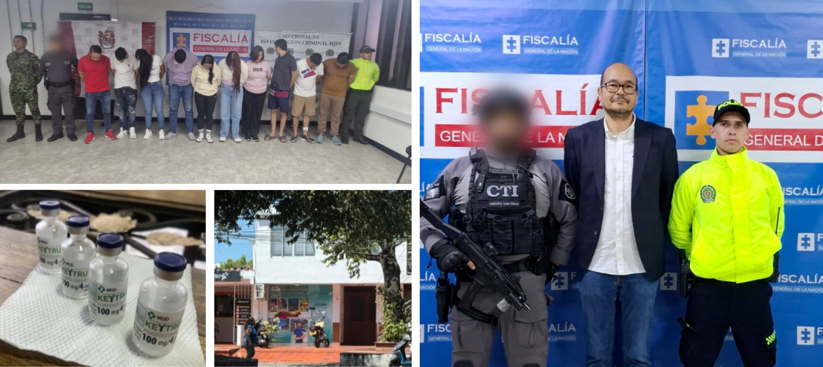Drug network arrested