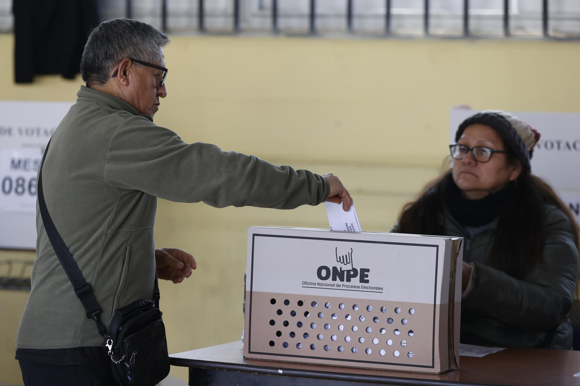 Second round of the presidential elections in Peru