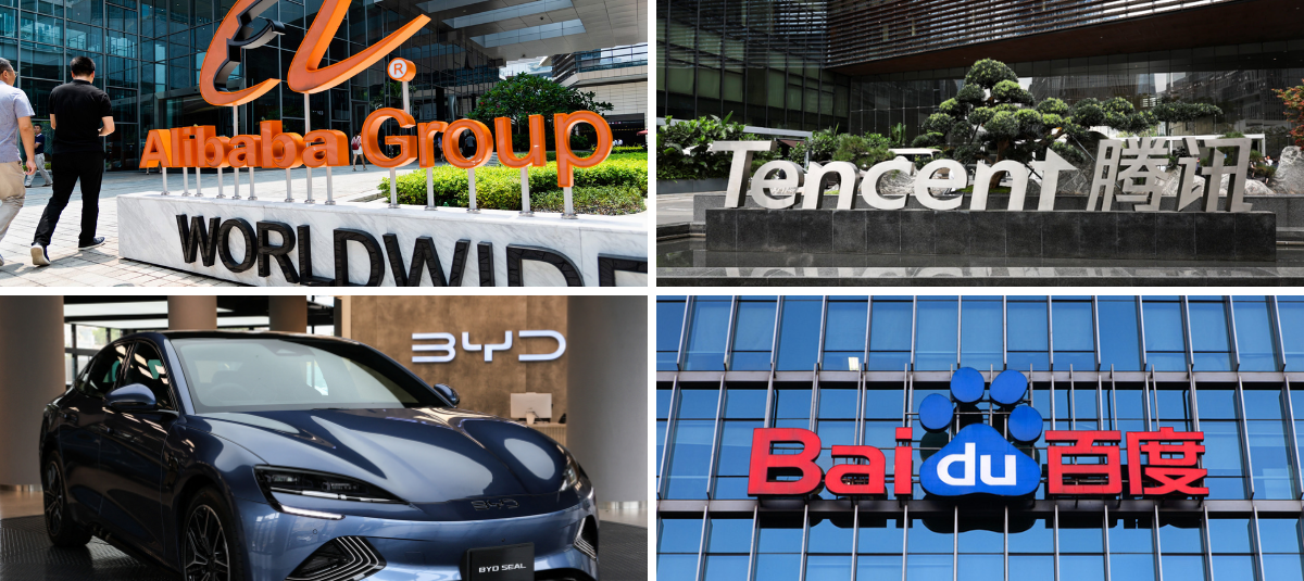 Alibaba, Baidu, BYD, Tencent, algunas de las empresas sancionadas por EE.  UU.