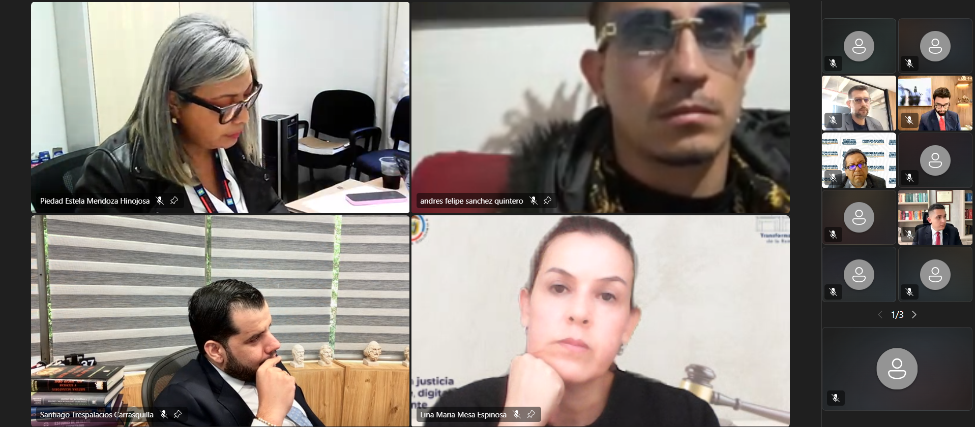 Audiencia de imposición de medida de aseguramiento contra Blessd y Dímelo Jara por secuestro extorsivo.