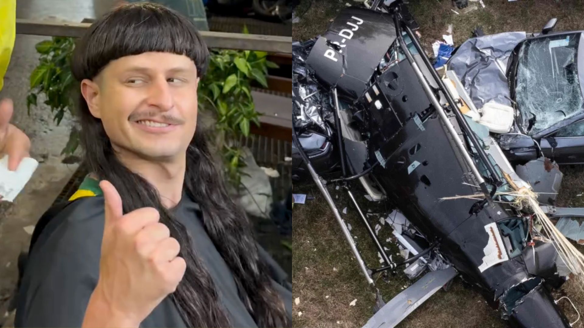 Fotos y videos muestran el momento exacto del accidente de dos helicópteros en el que murieron el cantante Oliver Tree y el ‘youtuber’ Gaspi, en Río