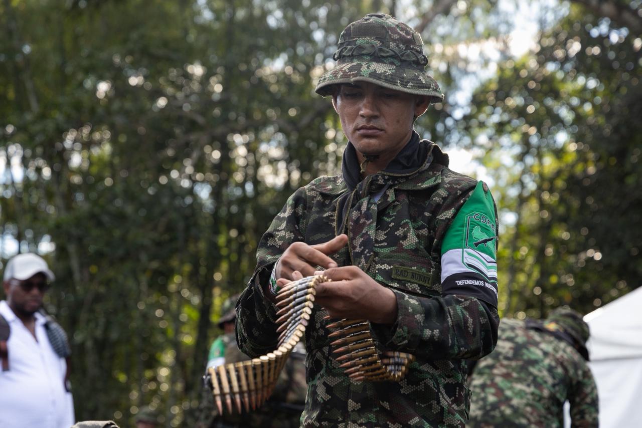 Estos son los camuflados con los que operan los miembros de este grupo.