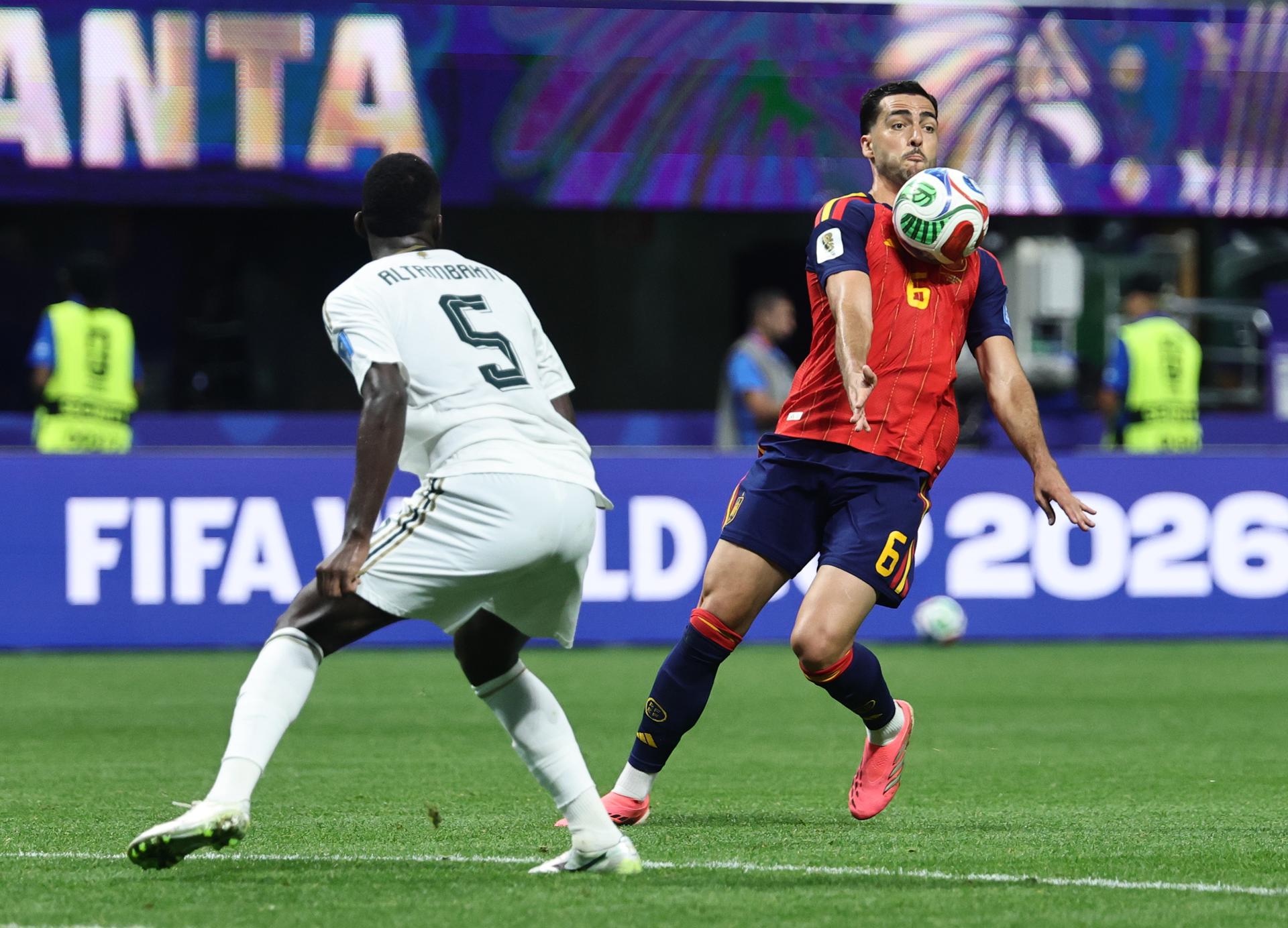 España se desquitó con Arabia Saudita y le pegó un baile en Atlanta: le ...