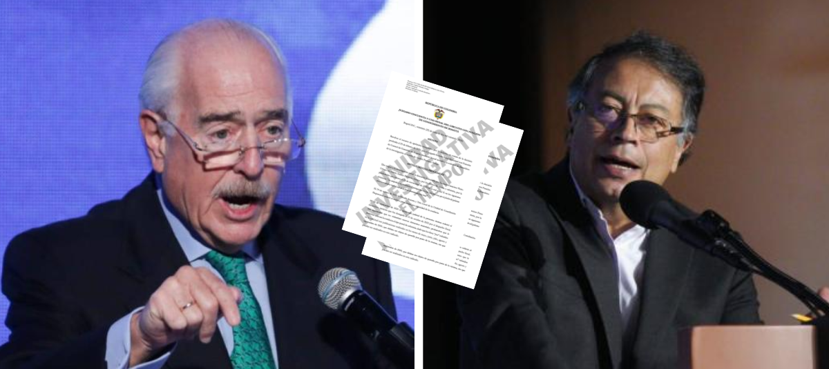 Andrés Pastrana y Gustavo Petro