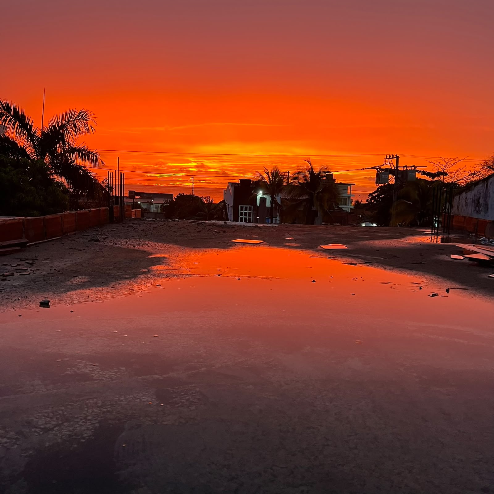 Fenómeno del Niño: atardecer en Cartagena