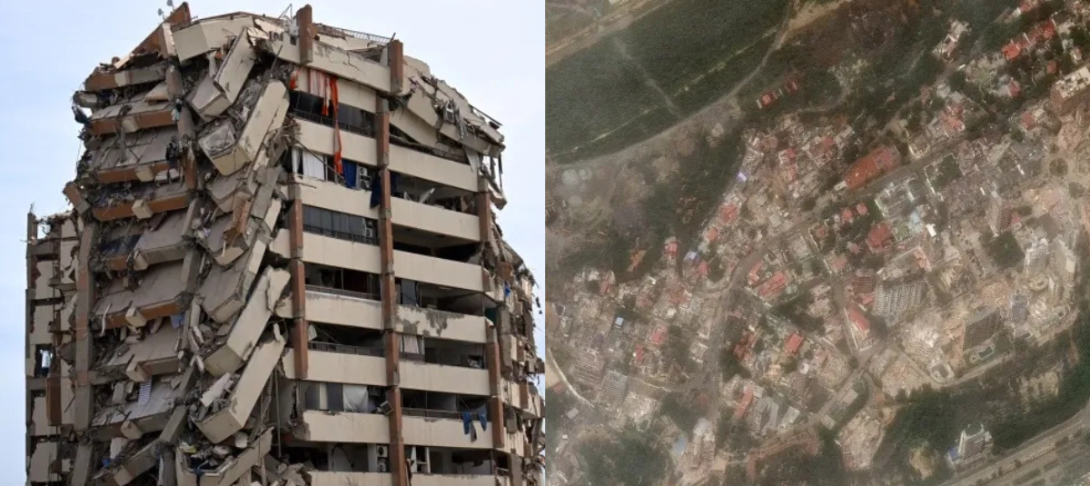 Fotos satelitales tras terremotos de 7.5 y 7,2 en Venezuela