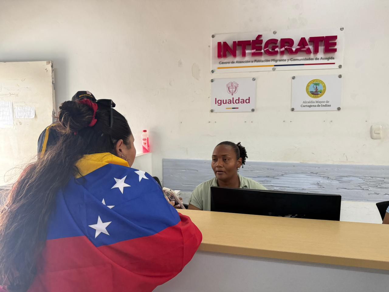 En el Palacio de la Aduana también se reciben ayudas humanitarias para Venezuela