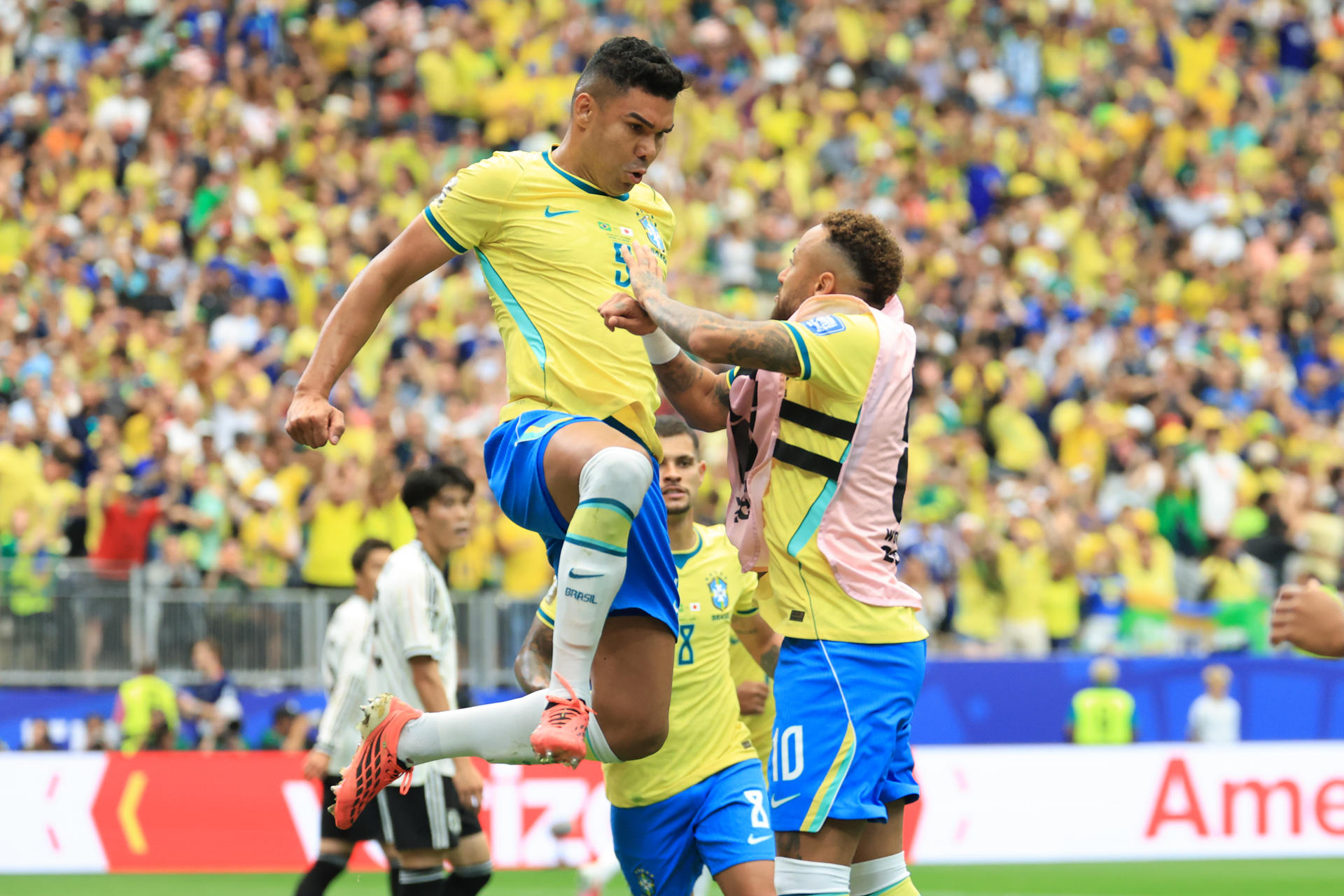 Casemiro, el gol de Brasil