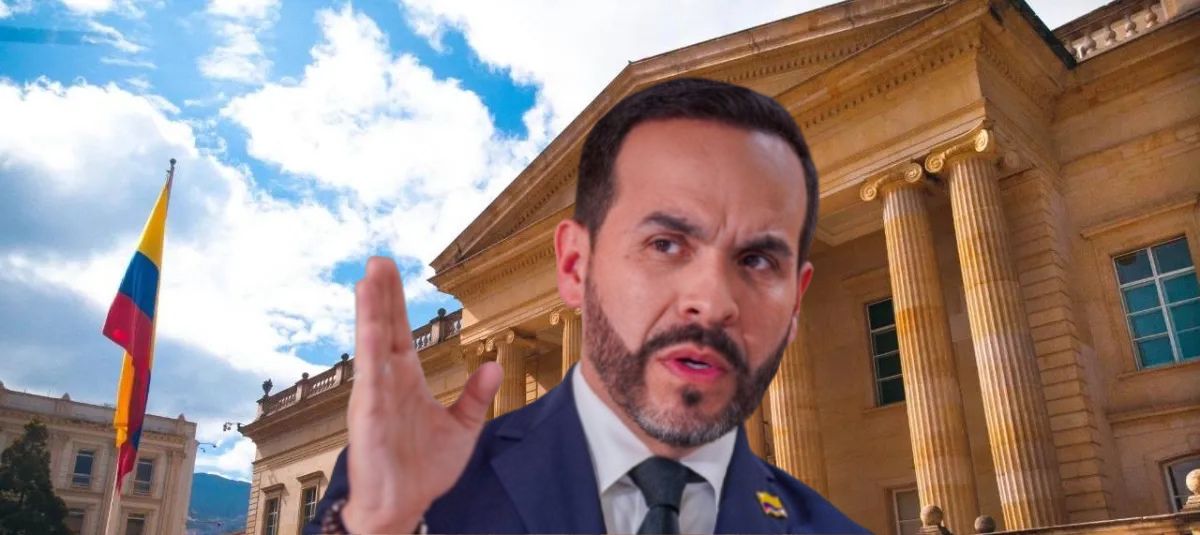 Abelardo de la Espriella, presidente electo de Colombia, en la Casa de Nariño