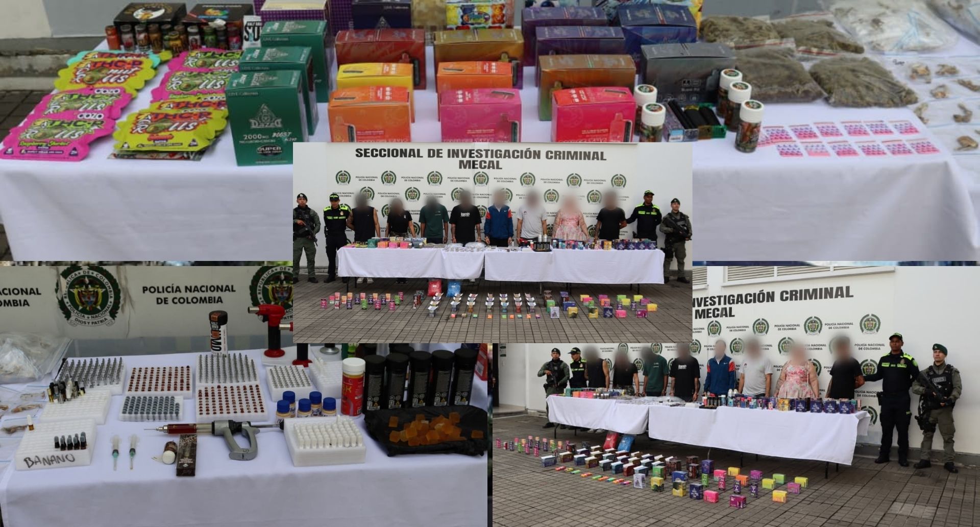 Capturan a 'los Exóticos', red dedicada a venta de drogas en Cali.