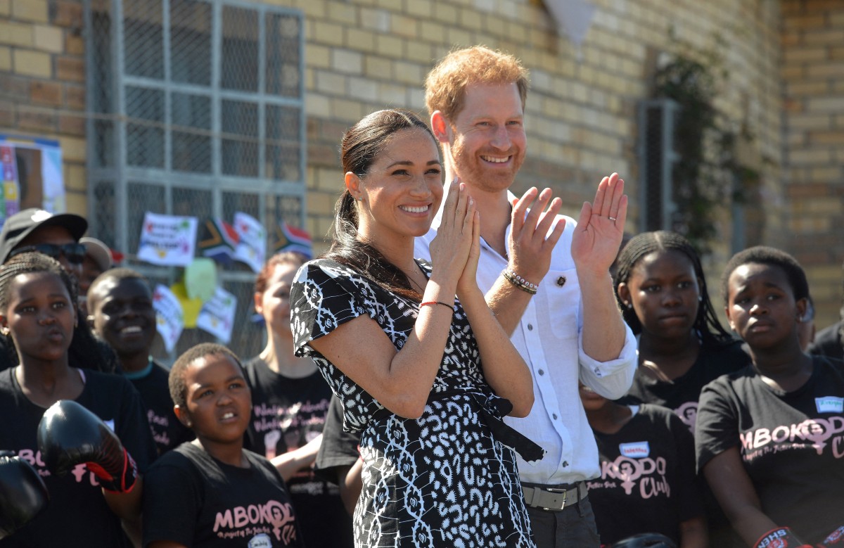 El príncipe Enrique, duque de Sussex, y Meghan, duquesa de Sussex.
