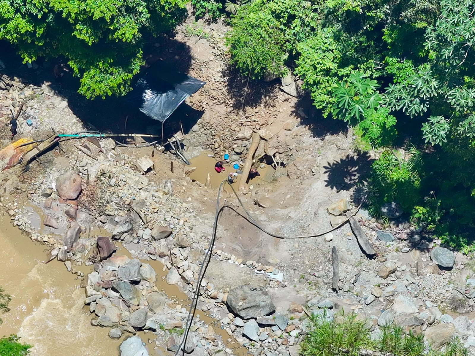 Minería ilegal en Antioquia
