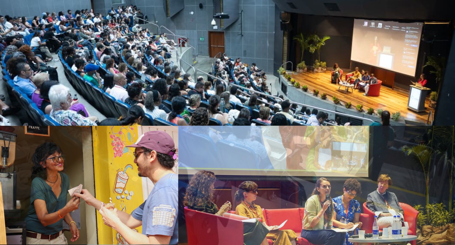 Conferencia sobre cómo cerrar brechas sociales.